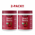 Snap Supplements Heart Beets Organic Beet Root Powder 2-Pack, 60 Servings Total (17.6 oz), Mixed Berry Cardiovascular Support with Nitric Oxide & B Vitamins